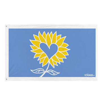 Ukraine Sunflower - Flag