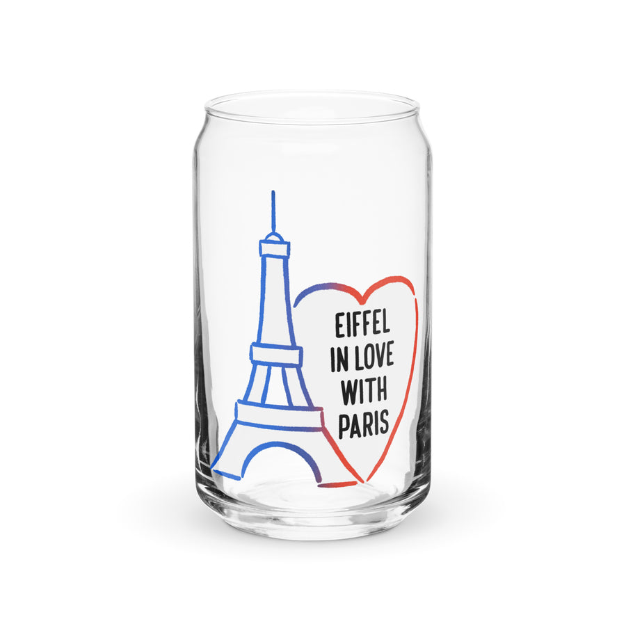 Eiffel in Love with Paris - Can-Shaped Glass