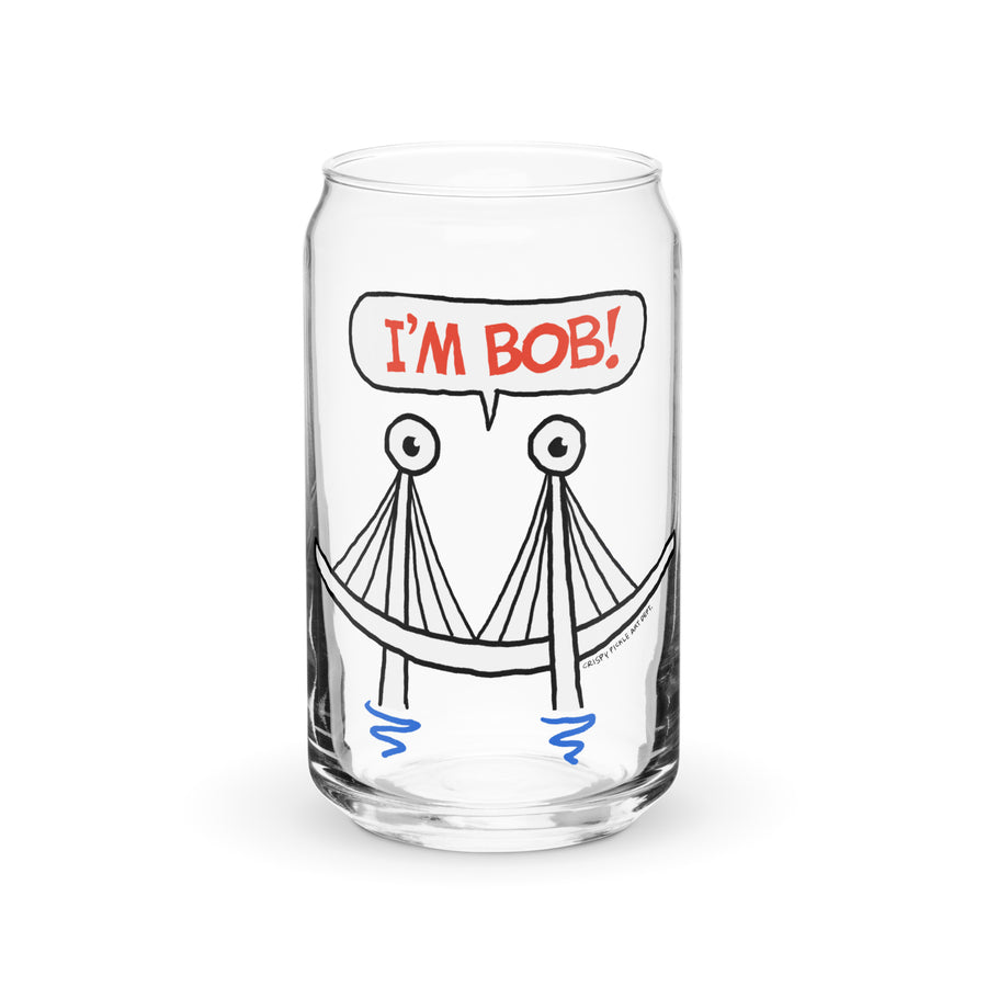 I'm Bob! - Can-Shaped Glass