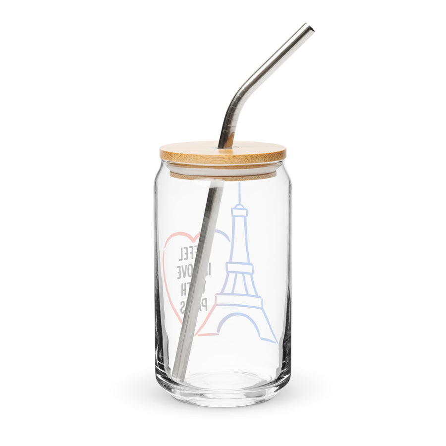 Eiffel in Love with Paris - Can-Shaped Glass