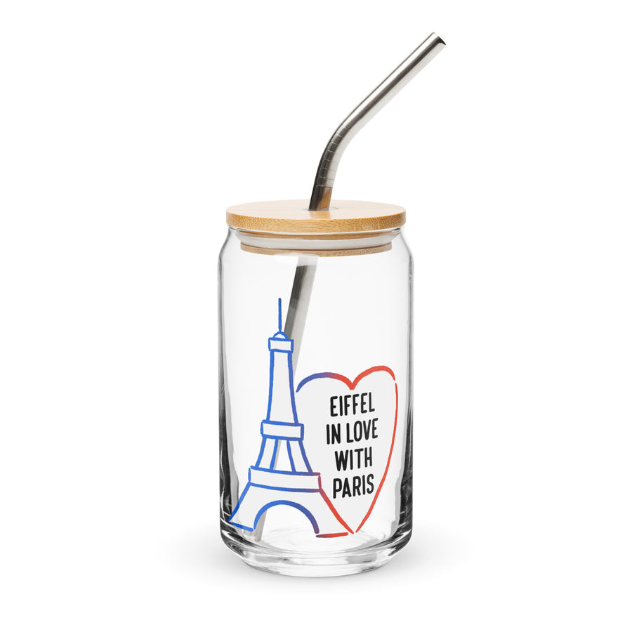 Eiffel in Love with Paris - Can-Shaped Glass