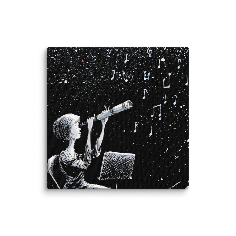 Musical Stars - Canvas