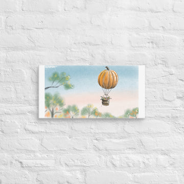 Pumkin Balloon - Canvas