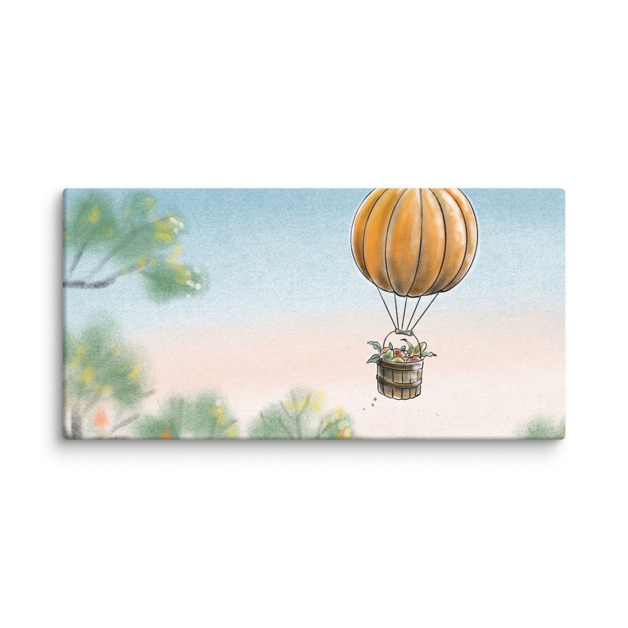 Pumkin Balloon - Canvas