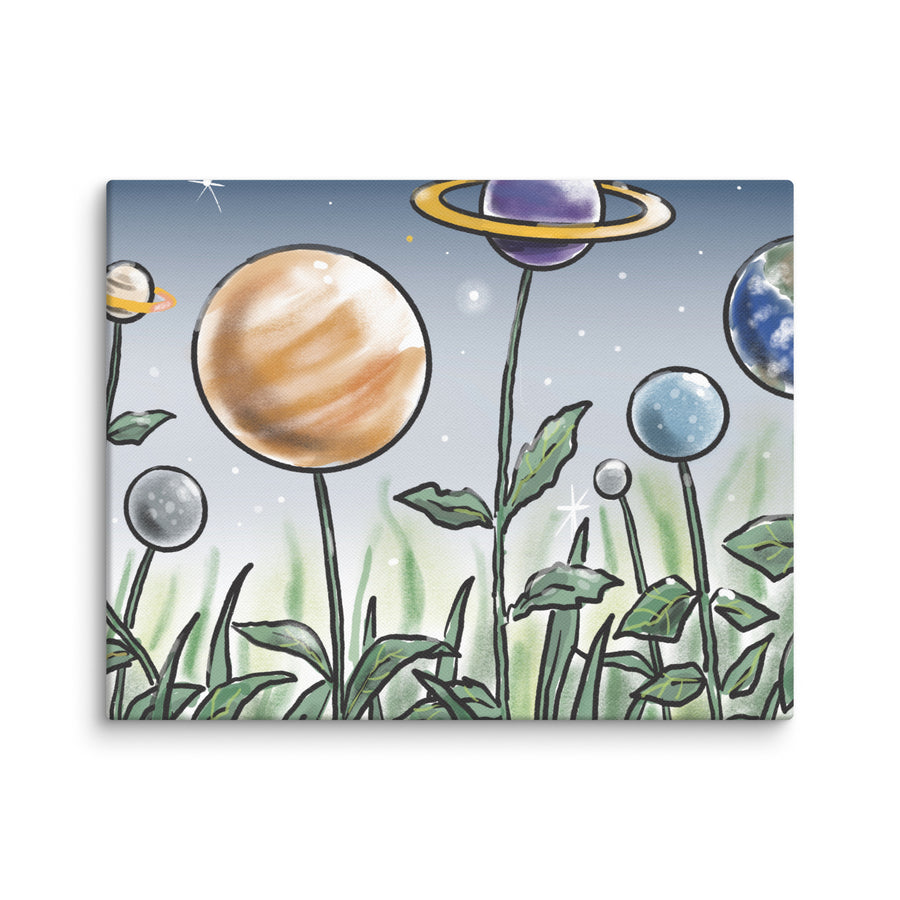 Moon Balloon - Canvas