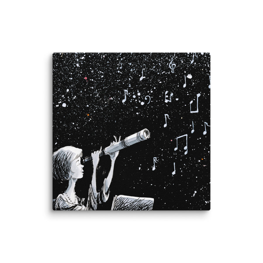 Musical Stars - Canvas