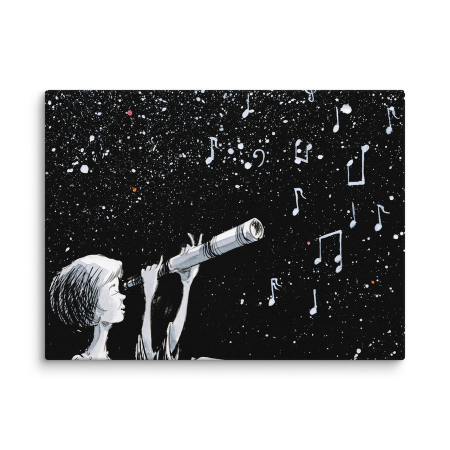 Musical Stars - Canvas