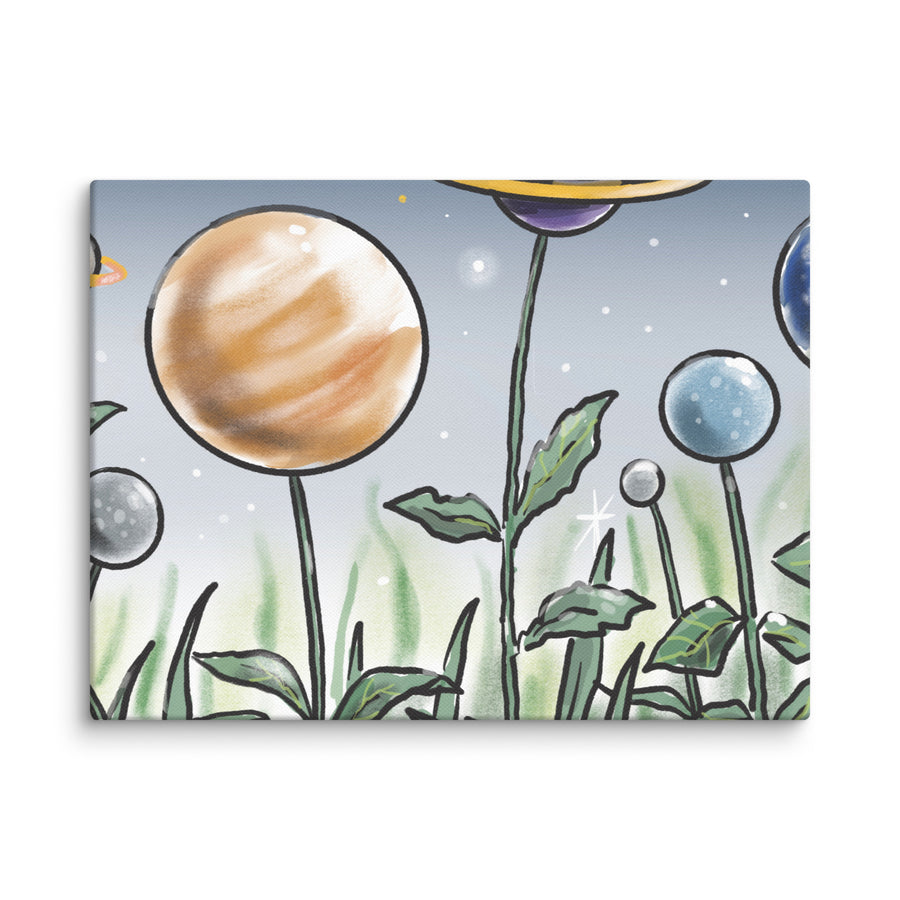 Moon Balloon - Canvas