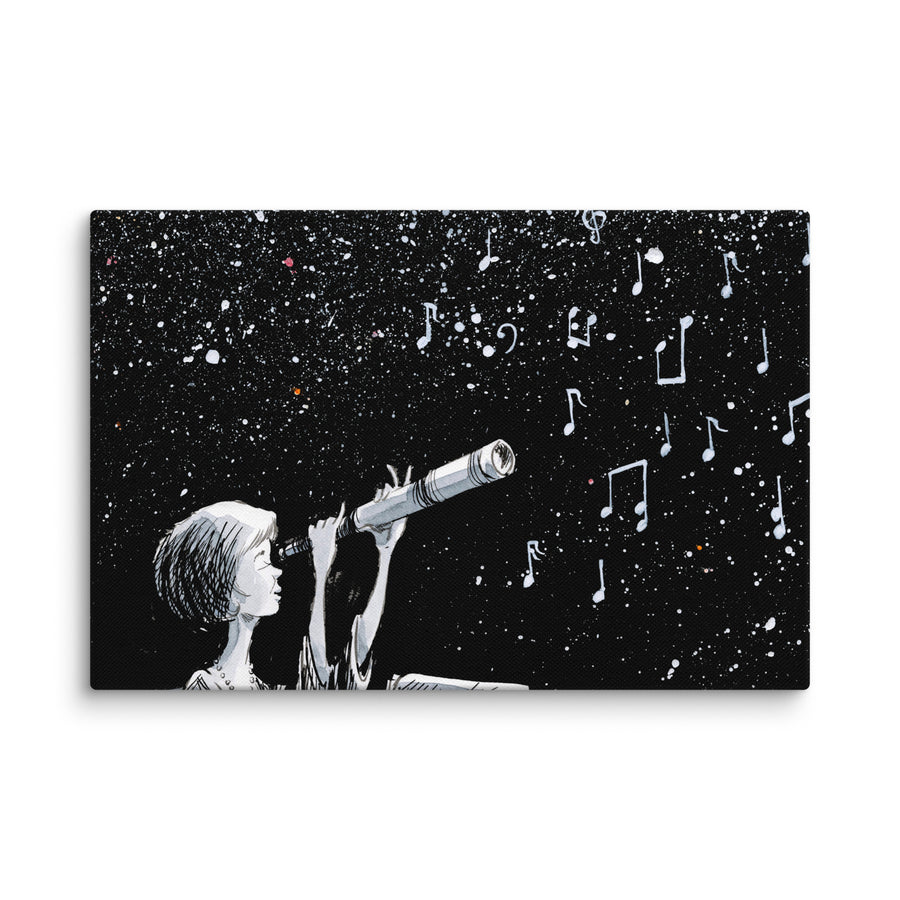 Musical Stars - Canvas