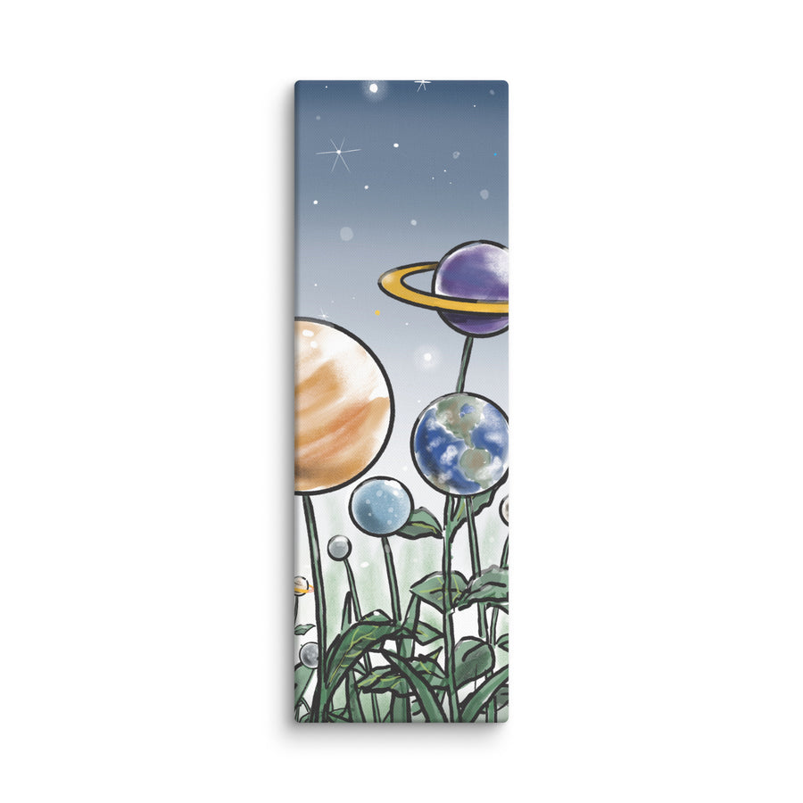 Plants And Planets - Canvas