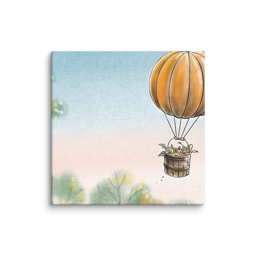 Pumkin Balloon - Canvas