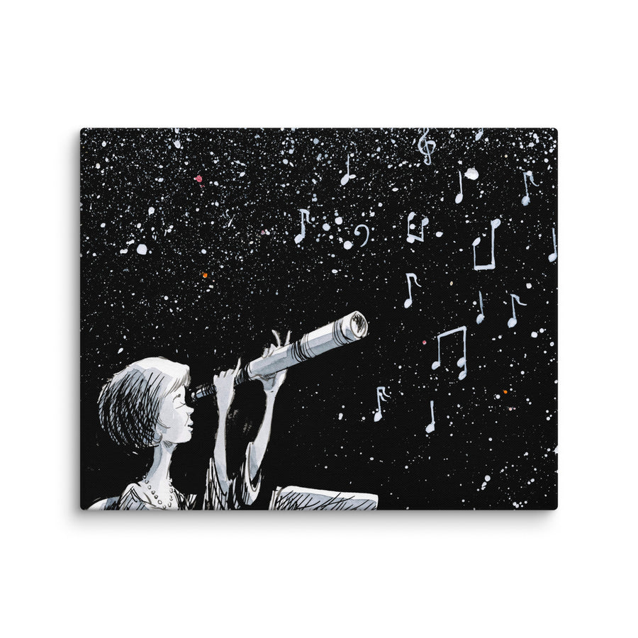 Musical Stars - Canvas