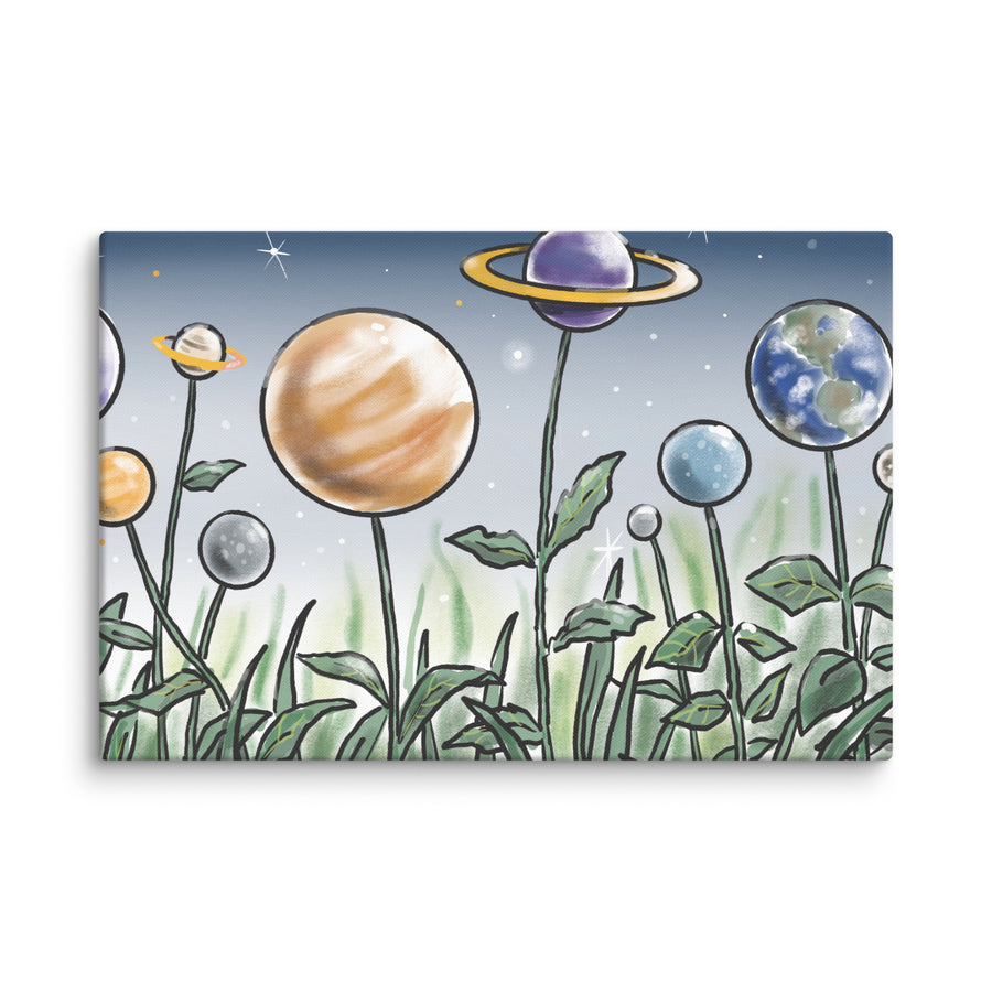 Moon Balloon - Canvas