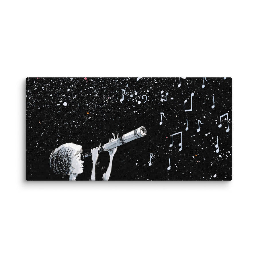 Musical Stars - Canvas