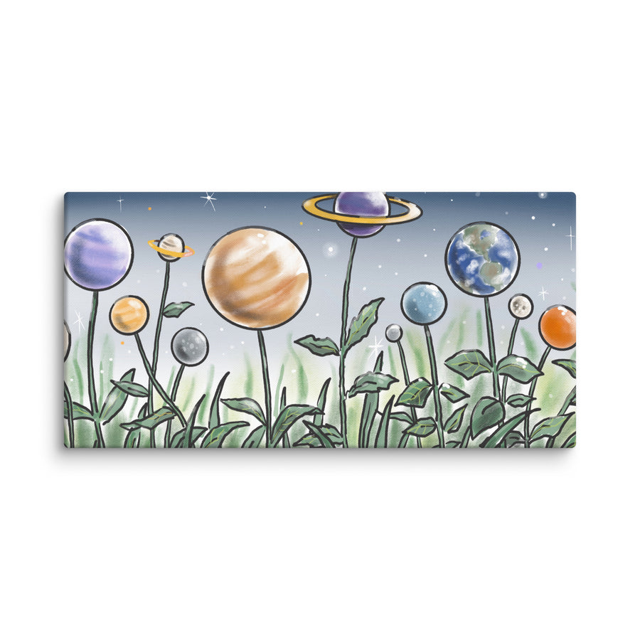 Moon Balloon - Canvas