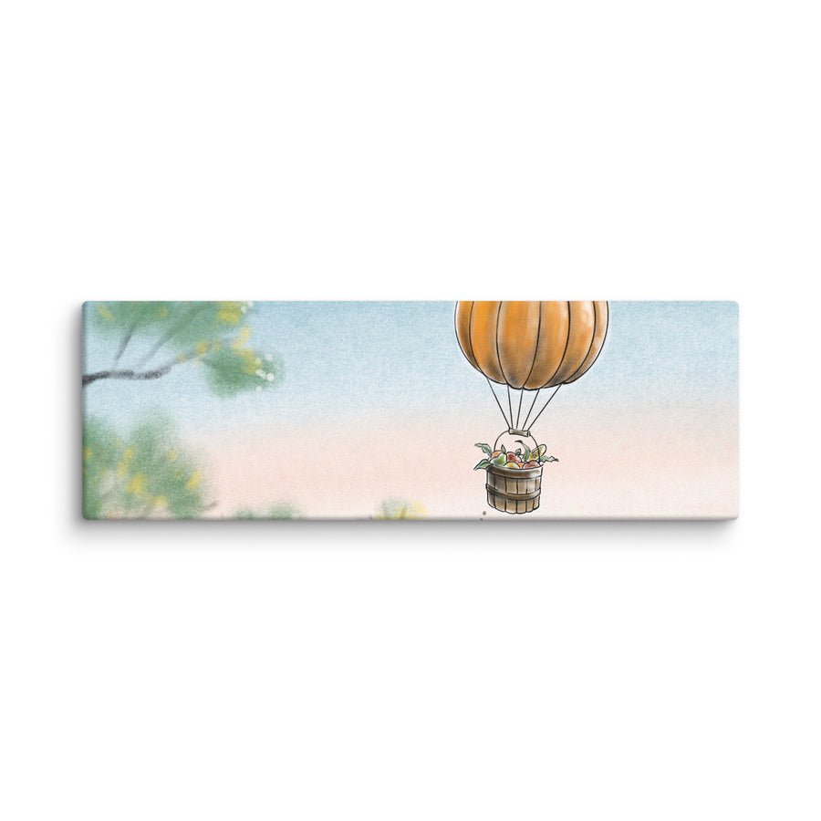 Pumkin Balloon - Canvas