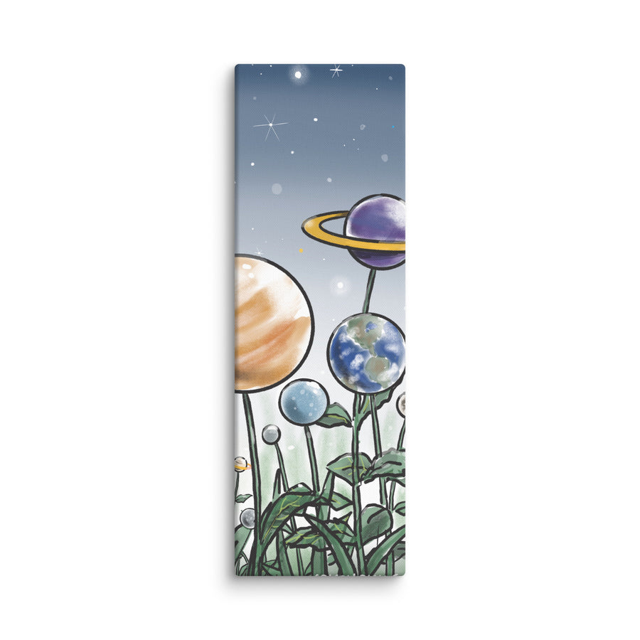 Plants And Planets - Canvas