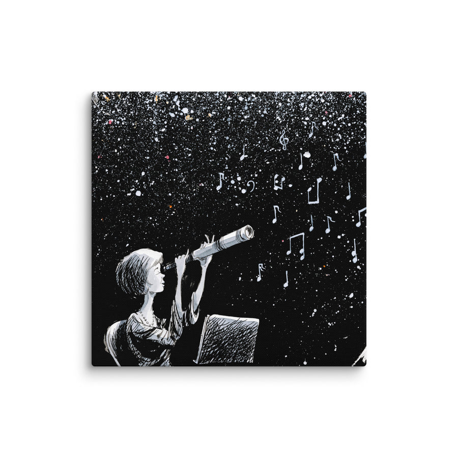 Musical Stars - Canvas