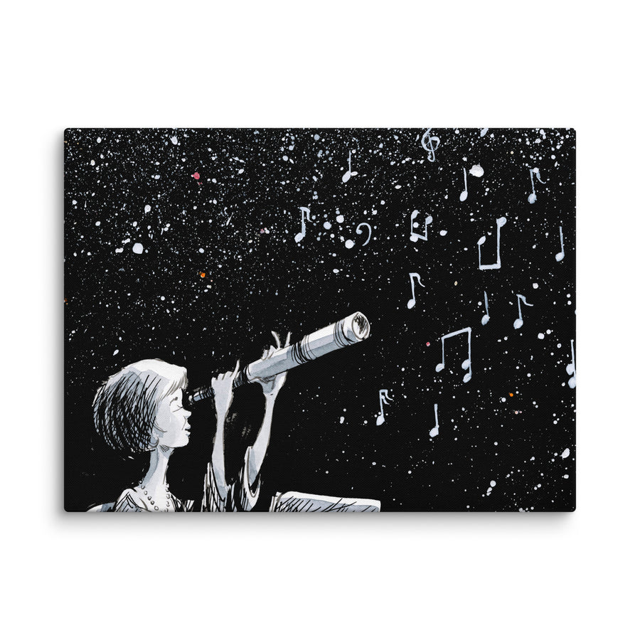 Musical Stars - Canvas