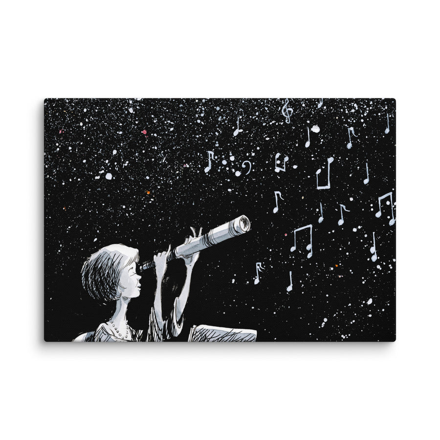 Musical Stars - Canvas