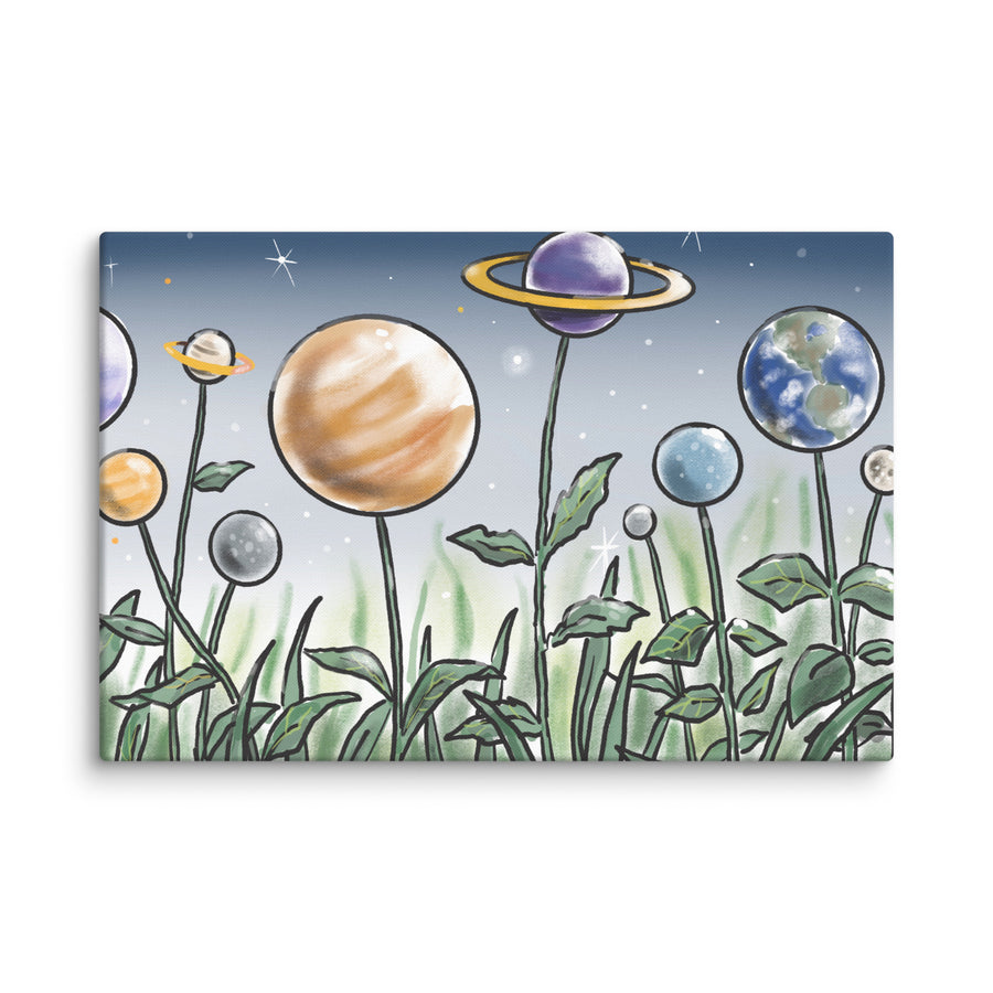 Moon Balloon - Canvas