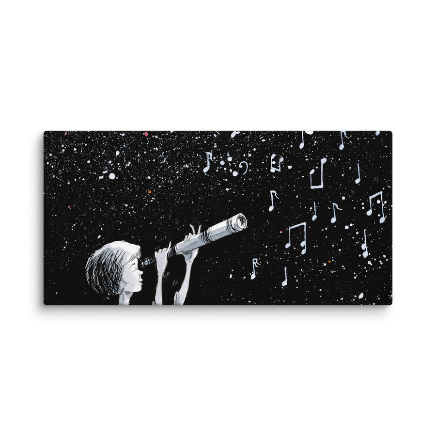 Musical Stars - Canvas