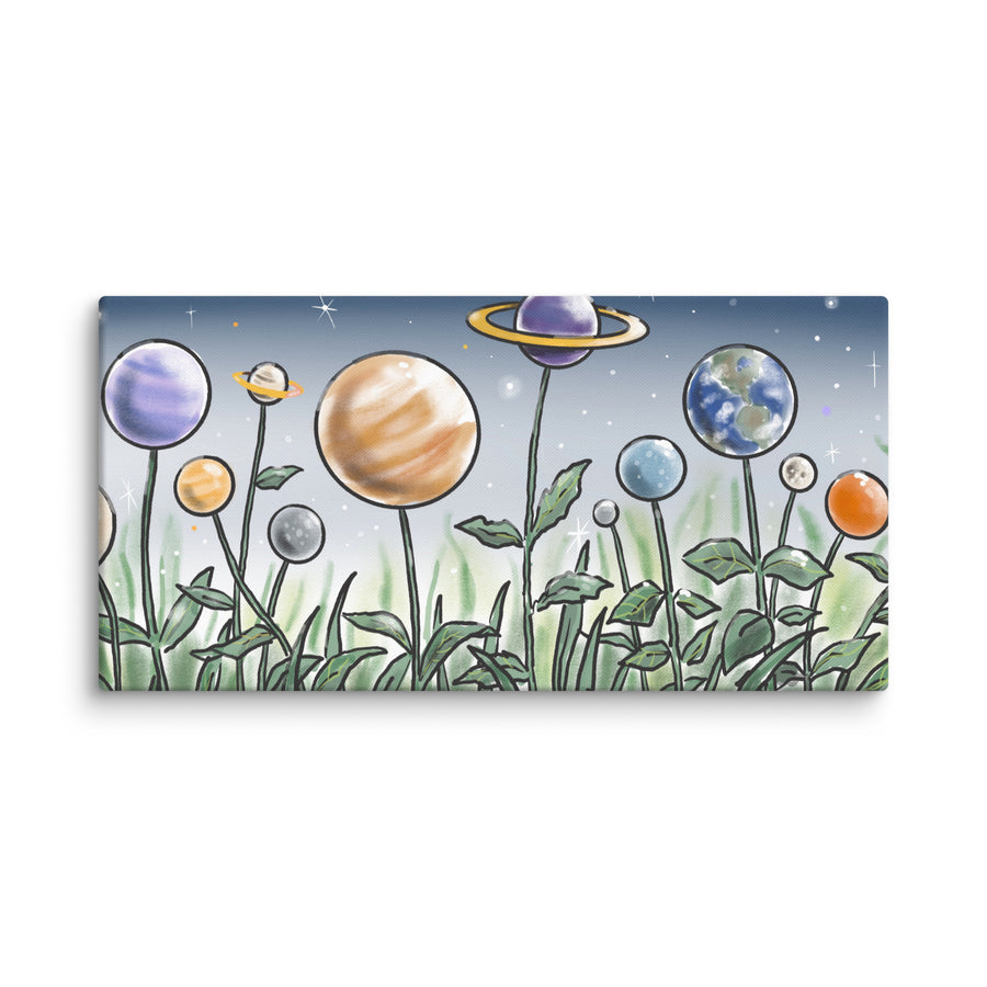 Moon Balloon - Canvas