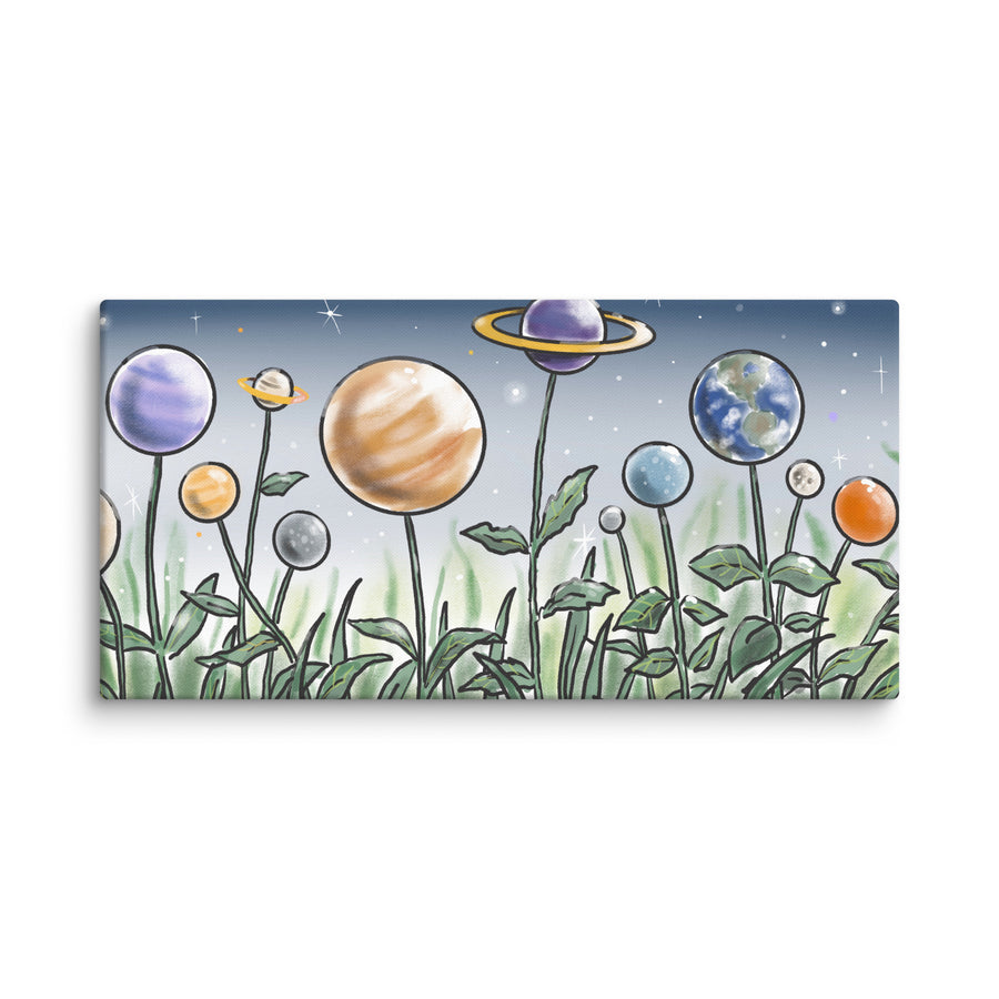 Moon Balloon - Canvas