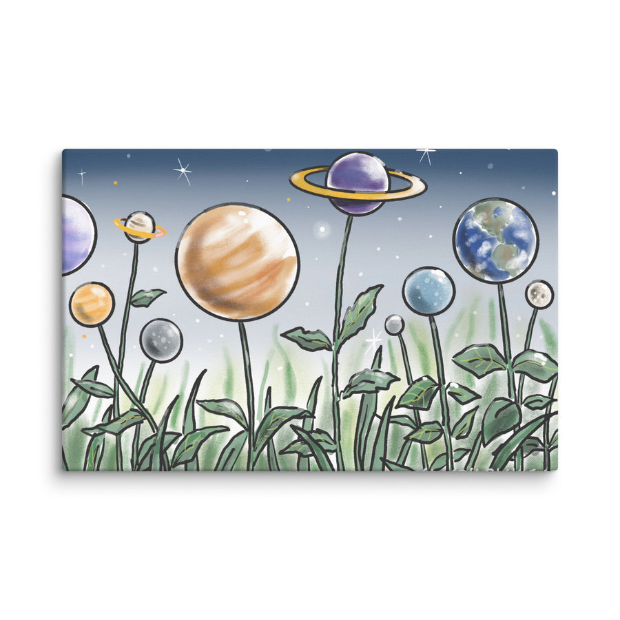 Moon Balloon - Canvas