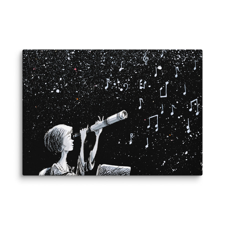 Musical Stars - Canvas