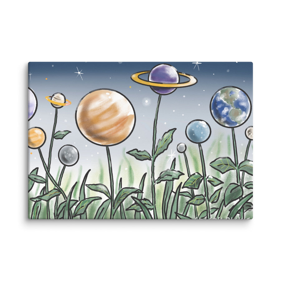 Moon Balloon - Canvas