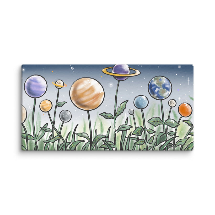 Moon Balloon - Canvas