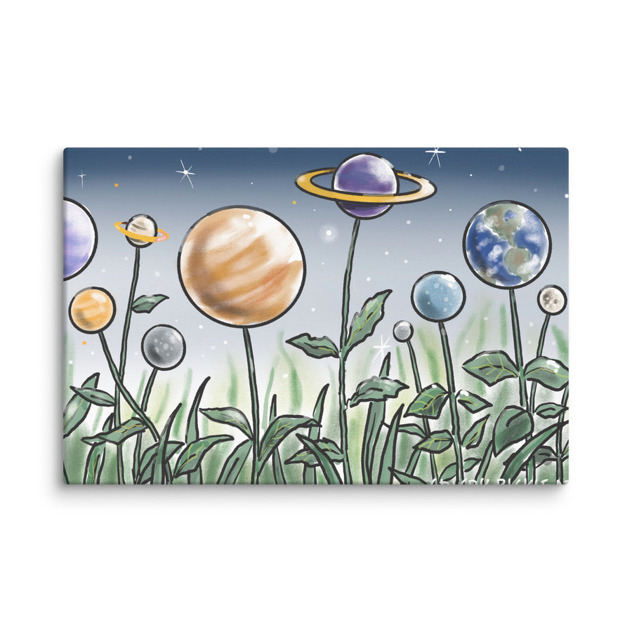 Moon Balloon - Canvas