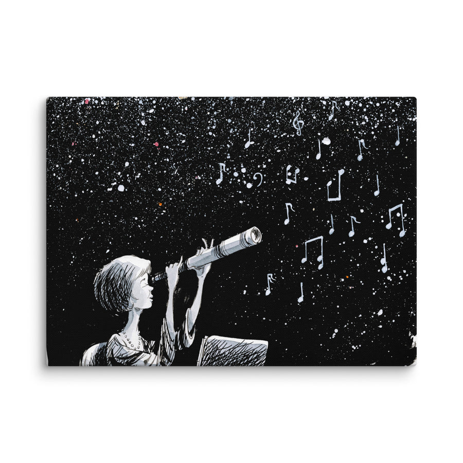 Musical Stars - Canvas