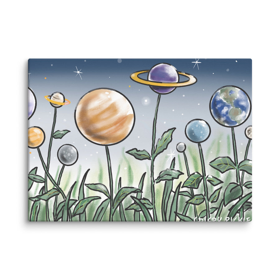 Moon Balloon - Canvas