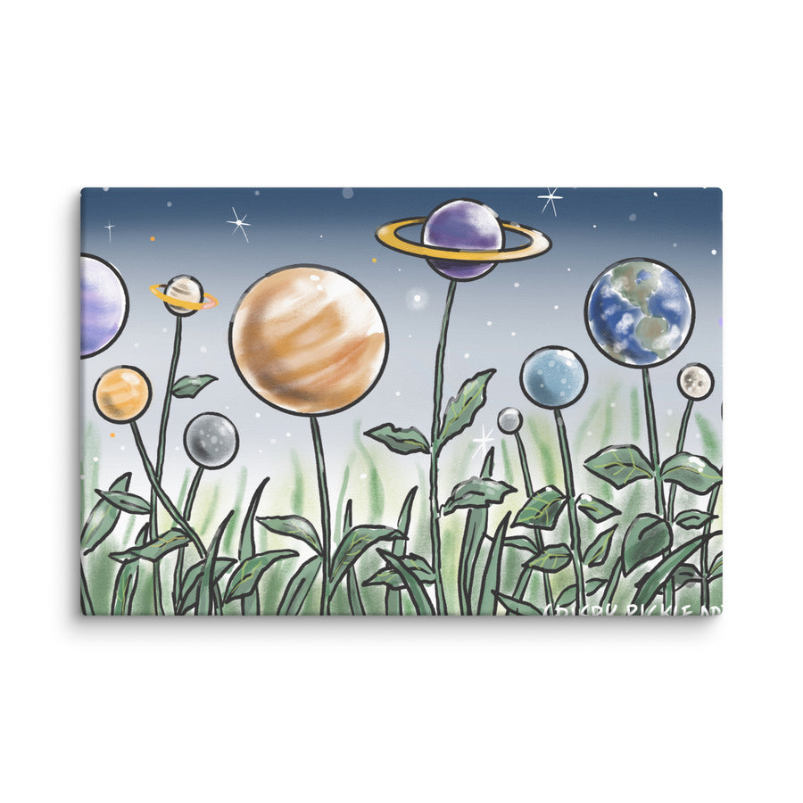 Moon Balloon - Canvas