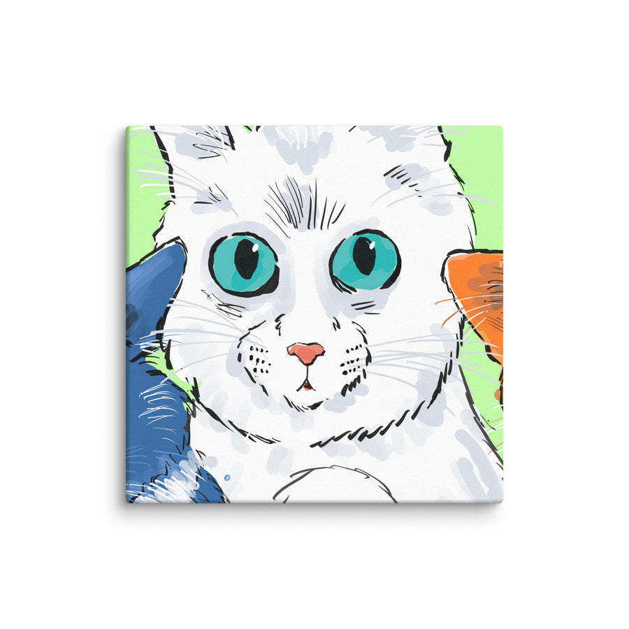 Funny Cats Landscape - Canvas