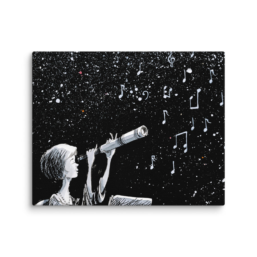 Musical Stars - Canvas