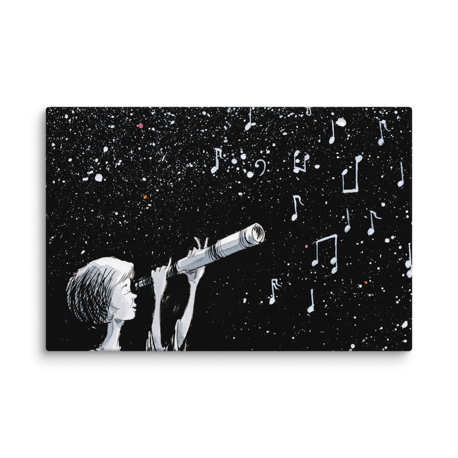 Musical Stars - Canvas