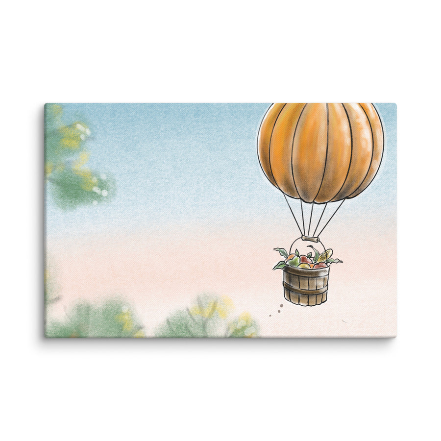 Pumkin Balloon - Canvas