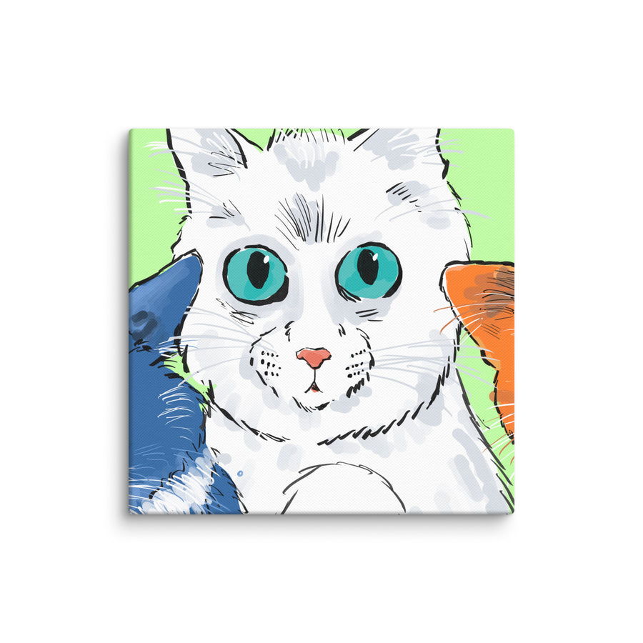 Funny Cats Landscape - Canvas