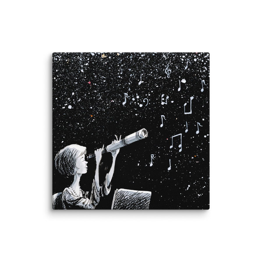 Musical Stars - Canvas