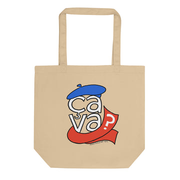 French General Ça Va! - Eco Tote Bag