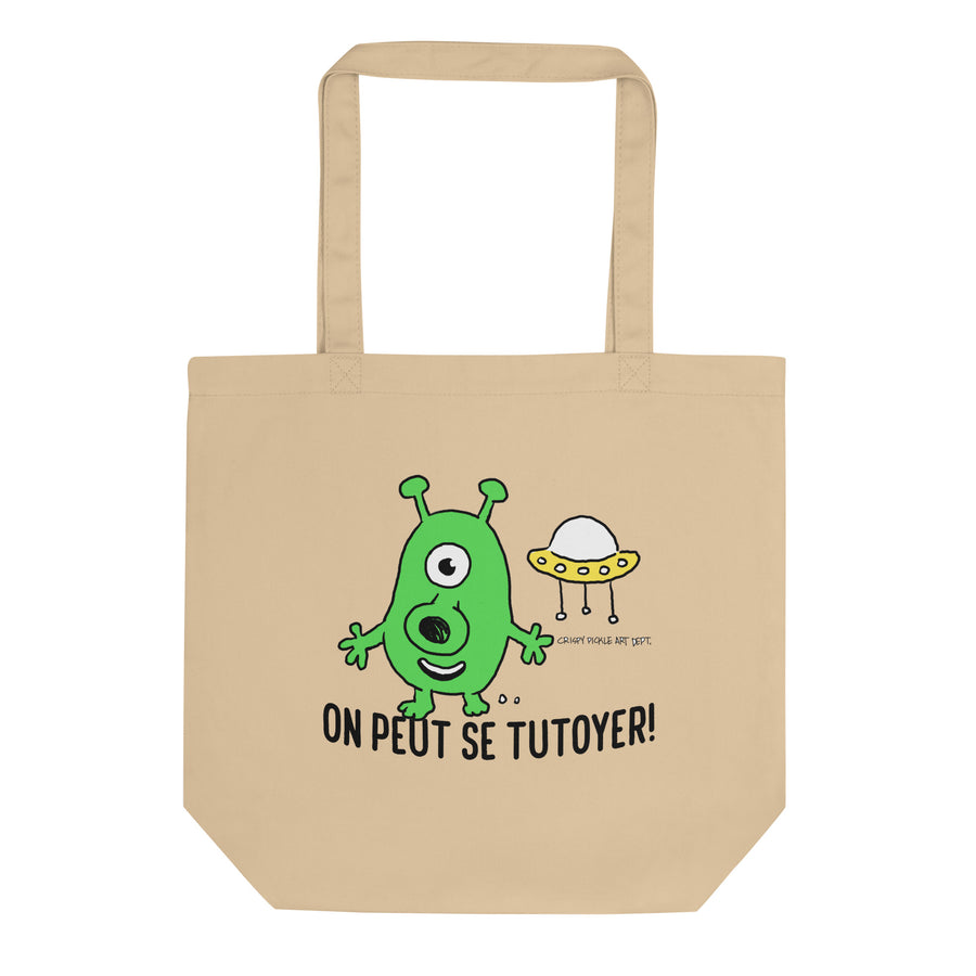 On Peut Se Tutoyer? Alien - Eco Tote Bag