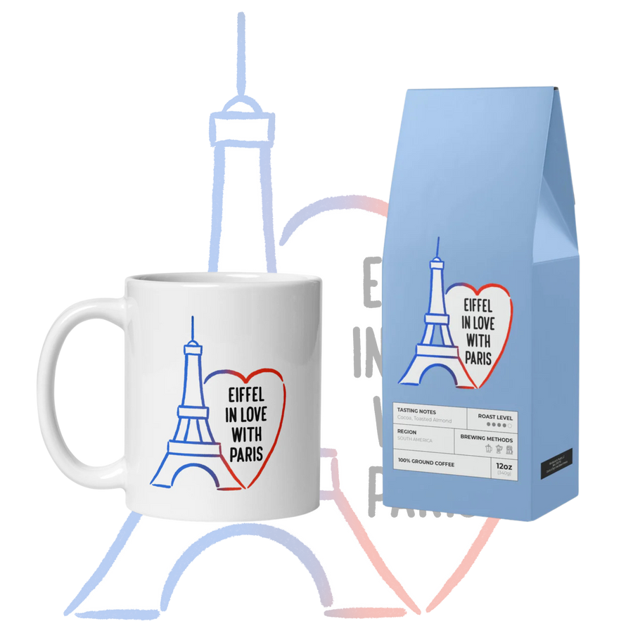 Eiffel in Love with Paris - Coffee Lovers' Gift Set