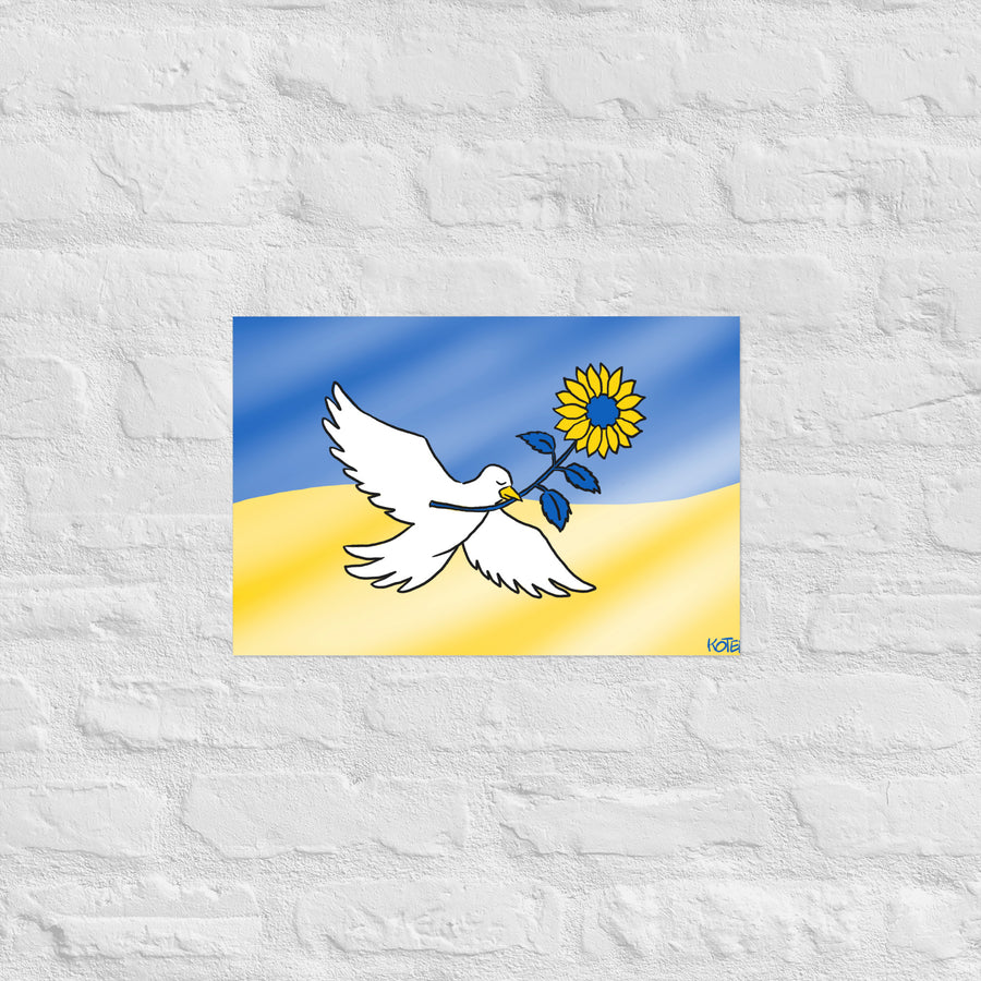 Peace For Ukraine - Poster