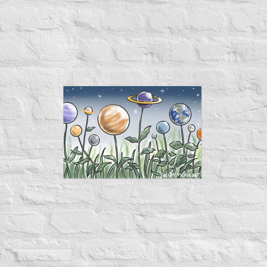 Galactic Garden - Poster