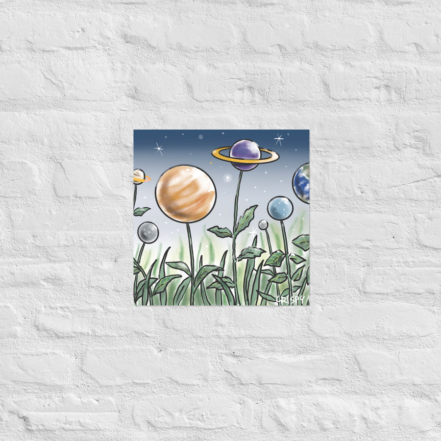 Galactic Garden - Poster