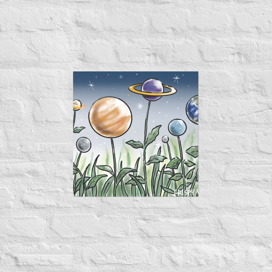 Galactic Garden - Poster