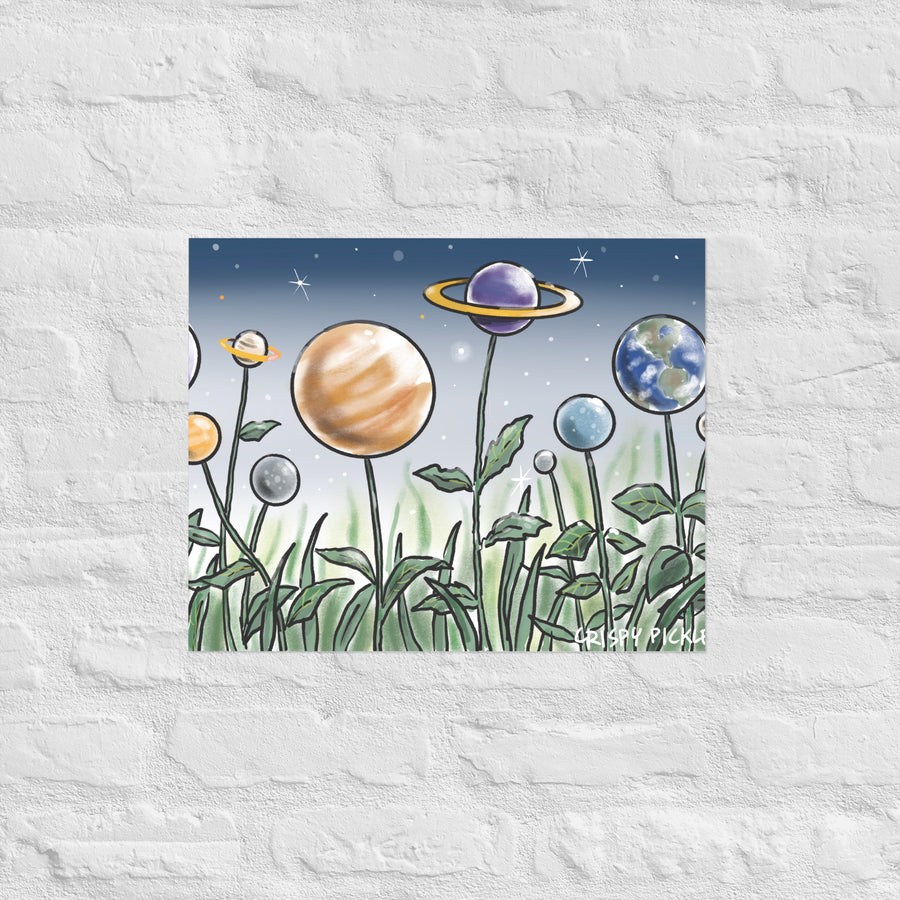 Galactic Garden - Poster